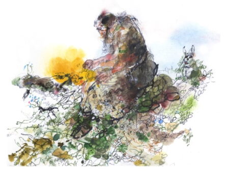 Hidden Heritage project. Flintknapper