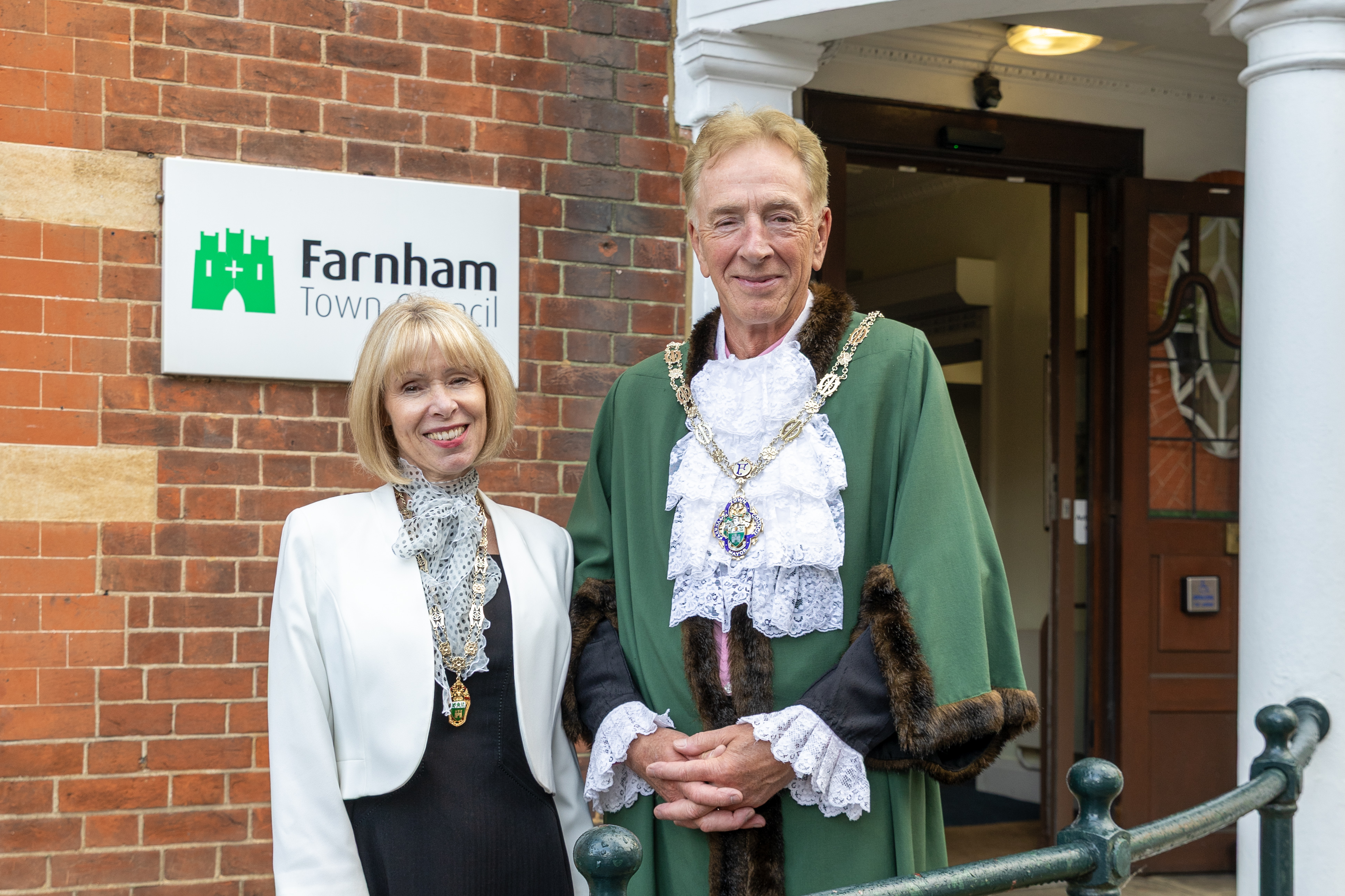 Mayor And Mayoress Of Farnham