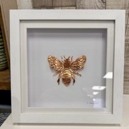 Embossed Copper Bee Scaled