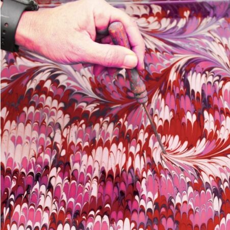 Louisemontague. Mindful Water Marbling. Autumnworkshops2026