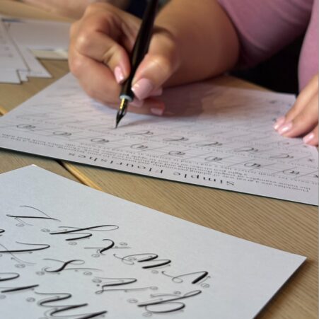 Jodie Rose. Modern Calligraphy. Autumnworkshop2026