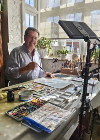 Pete Sketches. Open Studio. Peter Gillespie. Fcm Image2026 Scaled